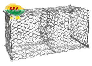 China 2m X 1m X 1m Gabion Box Wire Mesh 0.5m-2m Height Lacing Wire 2.2mm-3.2mm on sale
