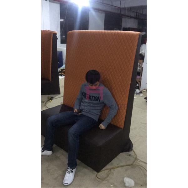 5ft High Back Tufted Upholstered Restaurant Booth Seating