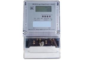 Quality Residential Electric Meter Double Circuit With CT , Anti Tamper Single Phase Energy Meter for sale