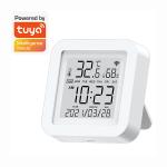 DC5V 1A Tuya Wifi Temperature And Humidity Sensor Smart Alarm Sensor