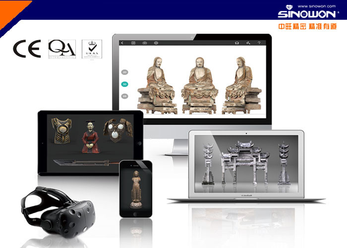 High Scanning Throughput Handheld 3D Laser Scanner With Sinowon Processing