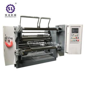 China SLFQ Paper Roll Slitter Rewinder Machine with Heavy Duty Structure on sale