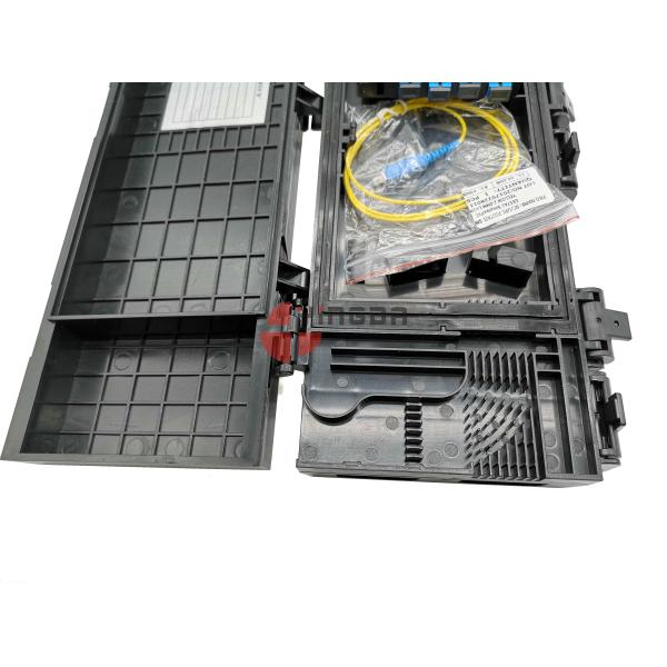 PON FTTH Splitter Fiber Optic Enclosure 48 Cores 3 Layers 4 In 4 Out