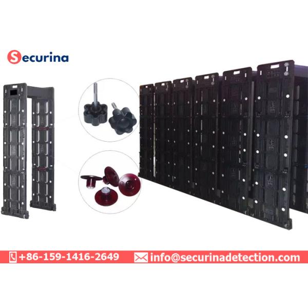 Mobile Phone Remote Portable Metal Detector 24 Zones Touch Screen IP67 For Door Frame