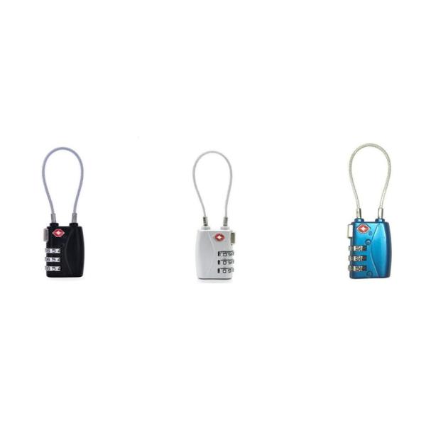 28.1g TSA Safe skies black lock & Approved TSA ABS lock& colour Tsa Lock& Tsa Number Lock