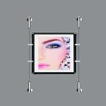Wall Mountable Ultra Slim LED Light Box Magnetic LED Menu Light Box A1 A2 A3 A4