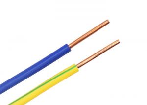 China 2.5 SQMM Solid Copper Conductor PVC Insulated Non Jacket Electrical Cable Wire on sale