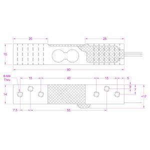 Digital Load Cell With RS485 Output For Smart Shelf Weighing System