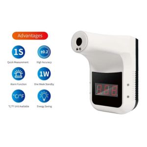 Quality Capacitive Touch Panel Forehead Infrared Thermometer Temperature Indicator for sale