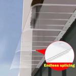 Weather Resistant Polycarbonate Awning Panels Solid Polycarbonate Window Canopy