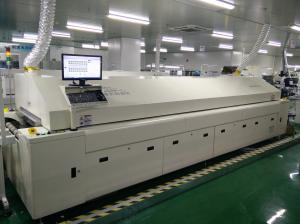 China 12 Heating Zones SMT Reflow Oven Air Cooling With Nitroge System Center Support on sale