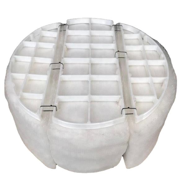 Column Internal Round Distillation Column Internals PP Mist Eliminator Tower Internals