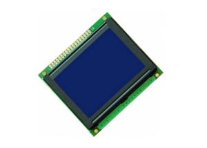 Quality 5V 12864 LCD Display Module 128 x 64 Dots Graphic Matrix COB LCD Screen With Blue Backlight for sale
