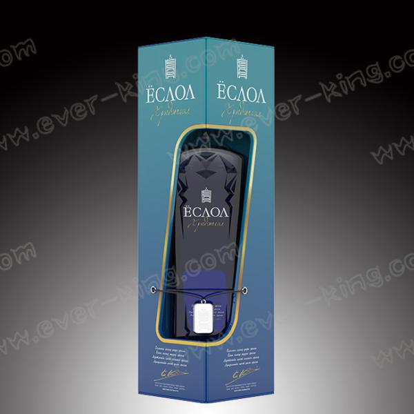 4C Offset Printing Embossing Paperboard Glass Bottle Box