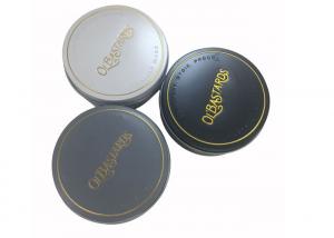 Quality 100g Screw Top Small Round Tins With Lids , Pomade Empty Metal Cans for sale