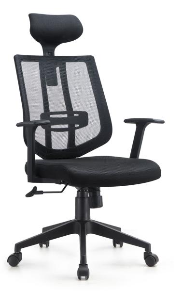 Buy Swivel Executive Mesh Chair , Mesh Back Computer Chair With Lumbar Support at wholesale prices