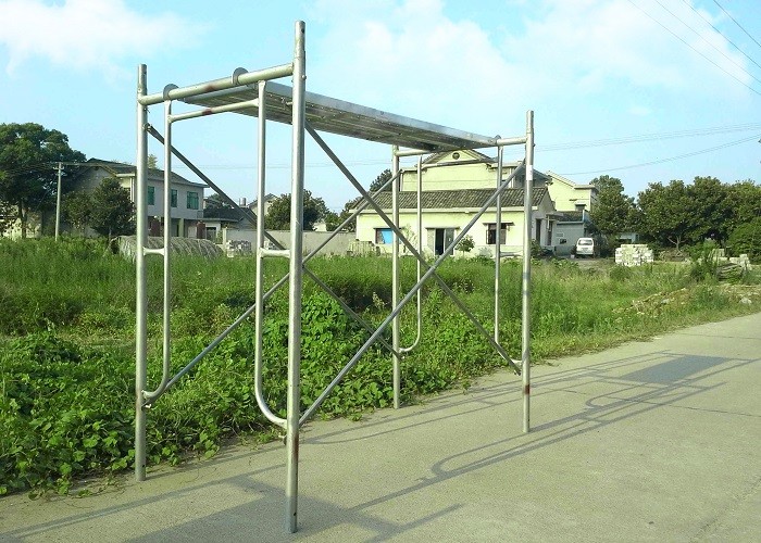 Adjustable Ringlock Scaffolding System Q345 Hot Dipped Galvanized Coated
