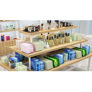 Buy cheap Cosmetics Wooden Shop Display Units , Wooden Retail Displays Any Kind Of Style from wholesalers