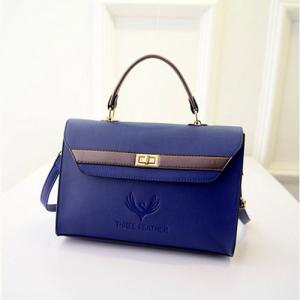 China Wholesale Quality Handbag Purses blue Shoulder Bag bolso Bolsos on sale