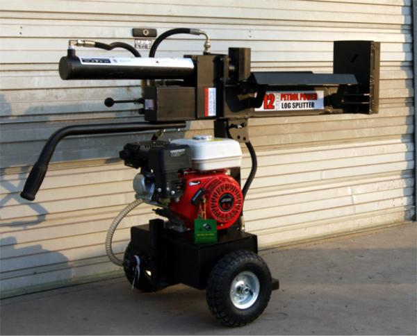 Buy 12T 3-in-1 Vertical Horizontal Hydraulic screw log splitter and cutter at wholesale prices