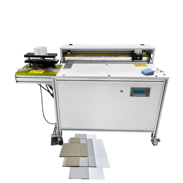 Semi-Automatic Pneumatic V Grooving Machine 220V Programmable for Sample Box Making