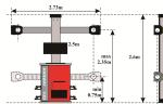 SG Truck Wheel Aligner , 3D Precision Alignment Equipment Automatically Target