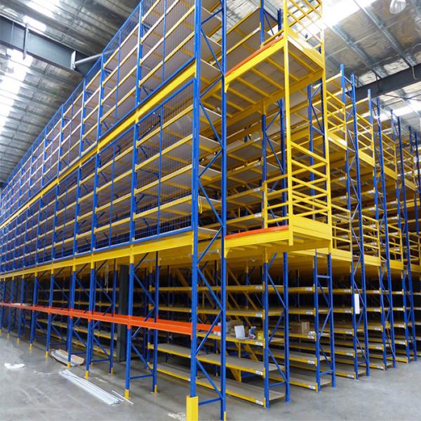 Multi Level SS 1500kgs Warehouse Mezzanine Platform Rack
