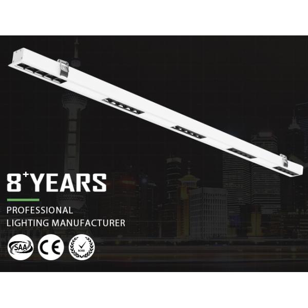 No Glare Recessed Linear LED Lighting Residential Kitchen IP 20 Indoor