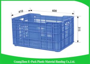 Quality Economic Stackable Storage Containers , Household Plastic Stacking Crates Poultry Transport for sale