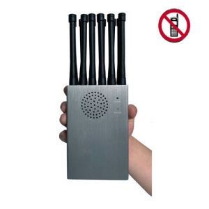 Quality Mobile Phone Signal jammer 12.0W 5G Phone Jammer Temperature Lower than 40℃ Work 4.0 Hours,12000mAH Battery for sale