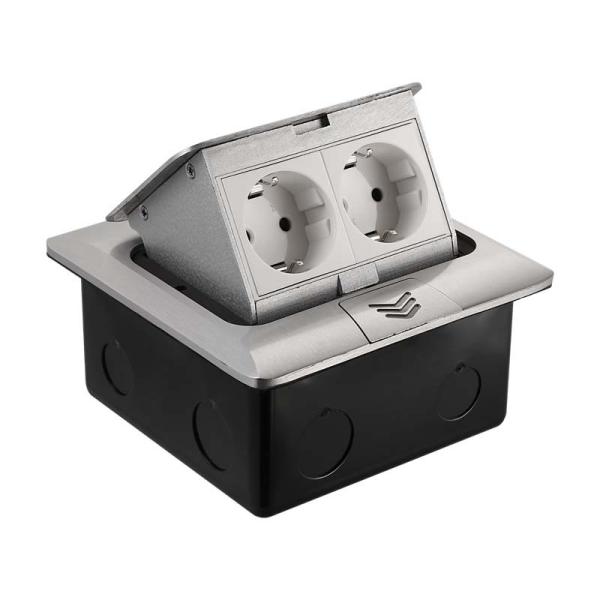 110v-250v Rated Voltage Universal Design Pop Up Electrical Outlet with USB and EU Plug