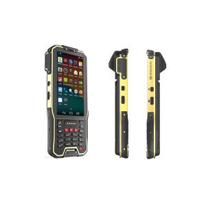 Quality Handheld RFID Android Barcode Scanners With Display / Keypad NFC Integrated for sale