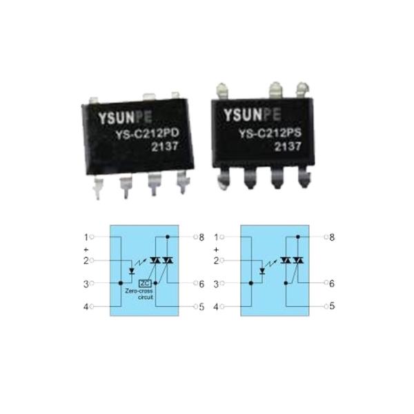 Phototriac Optronics Solid State Relay 0.3A 0.6A 0.9A 1.2A YSC2 Series