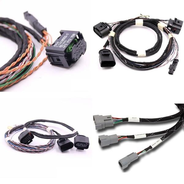 Buy Customized Length AWM Flat Cable Wire Harness Assembly for 320d 323d C6.4 330d 336d C9 at wholesale prices