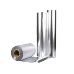 China Self Adhesive Label Paper in Silver OPP CPP PET BOPP with 500-2100mm Width Jumbo Roll for sale