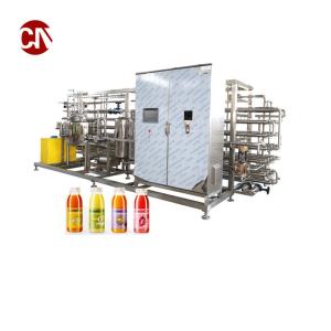 Quality 2000lph Juice Liquid Processing Line for Apple Pineapple Pomegranate Juice Production for sale