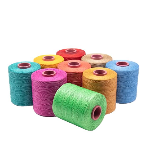 High Temperature Resistant Filament Yarn Type Waxed Thread for Sewing High Durability