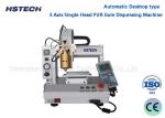3 Axis Stepper Motor Glue Dispensing Machine Desktop Type With PUR Heating Valve