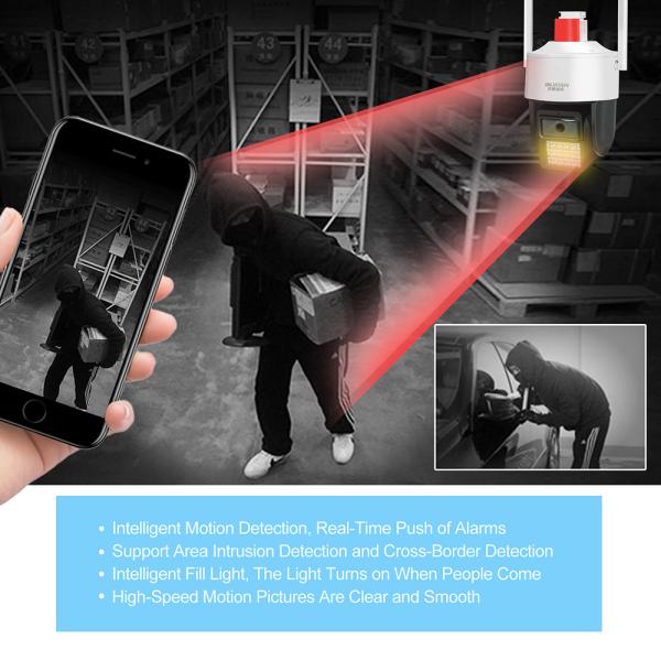 Outdoor Waterproof Camera C2430TD-10H Aluminum Alloy Network Camera with Night Vision