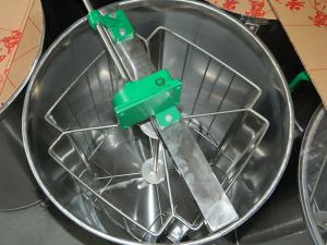 China 3 Frame 4 Frame Bee Honey Extractor Mannual Or Electric Honey Spinner With Stand on sale