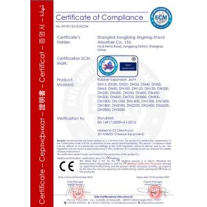 Shanghai Songjiang Jingning Shock Absorber Co.,Ltd. Certifications