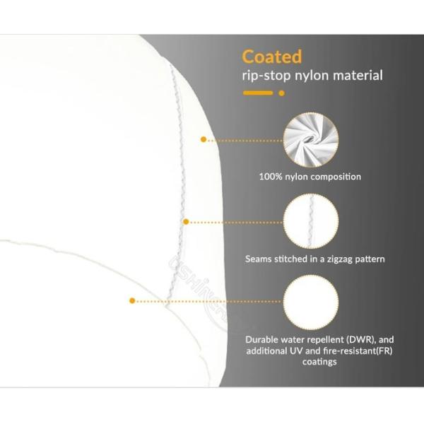 Trolley Cart Tripod Lights 800W Led Balloon Lamp For Road Safty