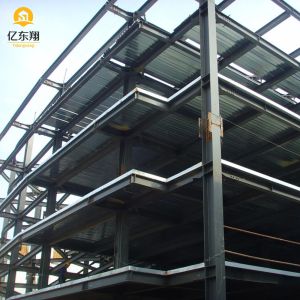 Fast Large Span Prefabricated Steel Structure Building With Glass Magnesium