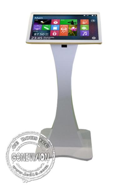 Buy 21.5" 32" 43" Attractive Floor Standing 10 Points Multi Touch Capacitive Touch Screen Totem All In One PC Kiosk Display at wholesale prices