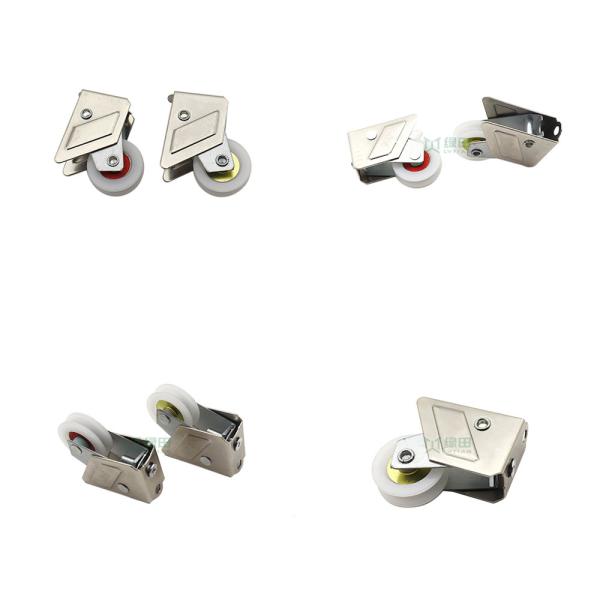 Smooth Operation Iron Shell Aluminium Sliding Window Rollers with Nylon Bearing