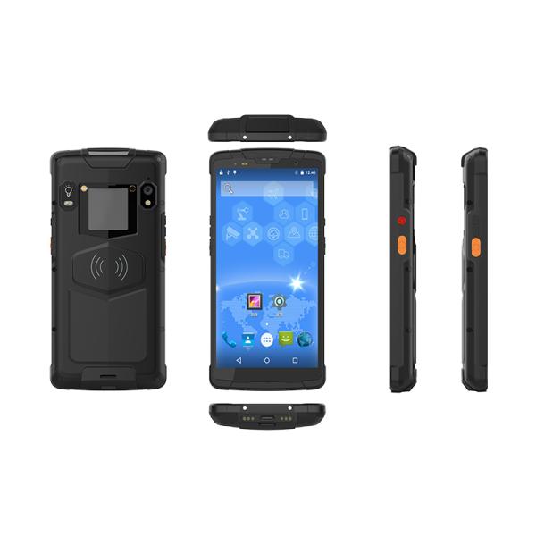 PDA Device Handheld Wireless Barcode Scanner, RFID Tags Barcode Handheld Scanner Octa- Core 2.0GHz