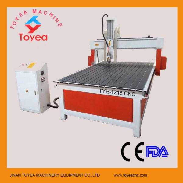 Buy Relief cnc wood router machine with square linear rail TYE-1218 at wholesale prices