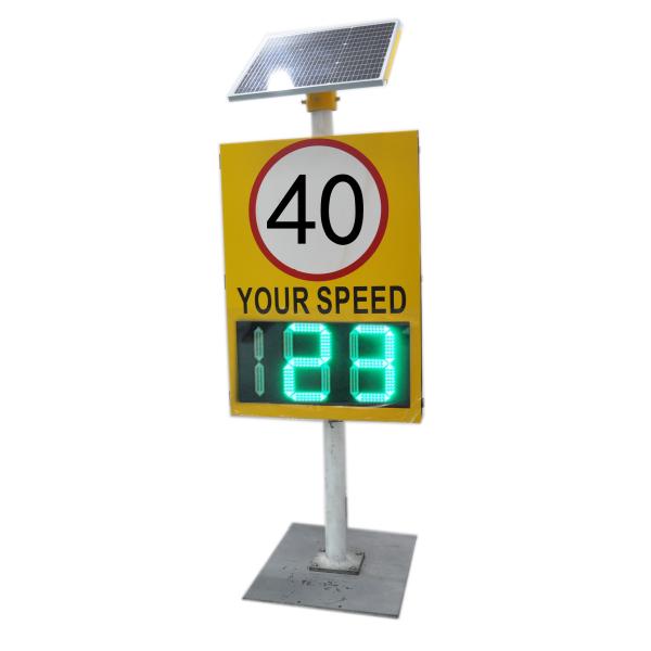 Buy Pixel Pitch Digital Display Speed Limit Warning Sign With IP65 Variable Message Signs Vehicle at wholesale prices