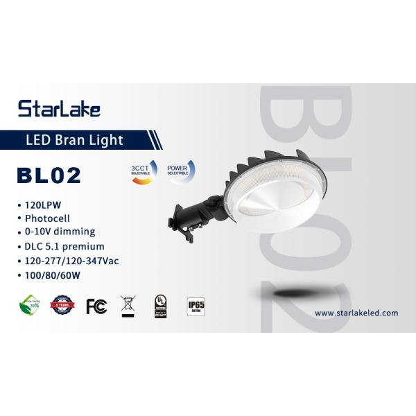 100W LED Outdoor Barn Light Waterproof Selectable Color Temperature