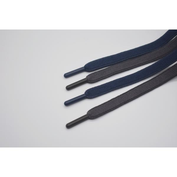 1cm Multicolor Hoodie Polyester Flat Drawstring Cord With Plastic Metal Tips